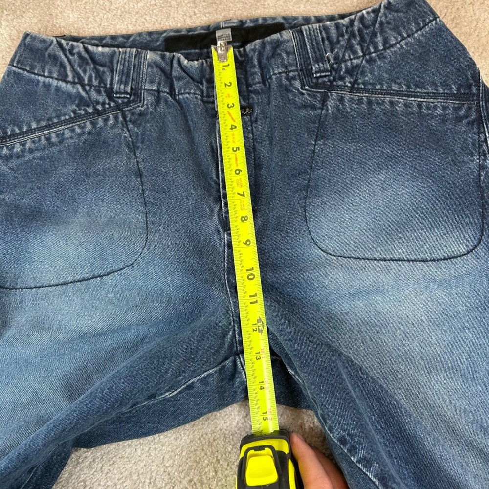Vintage 90s Marithe Francois Girbaud Jeans Mens 38 Baggy Shuttle‎ Knee Wide Leg - Picture 9 of 13
